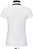 Polo Mujer Patriot Sols - Color Blanco / Negro